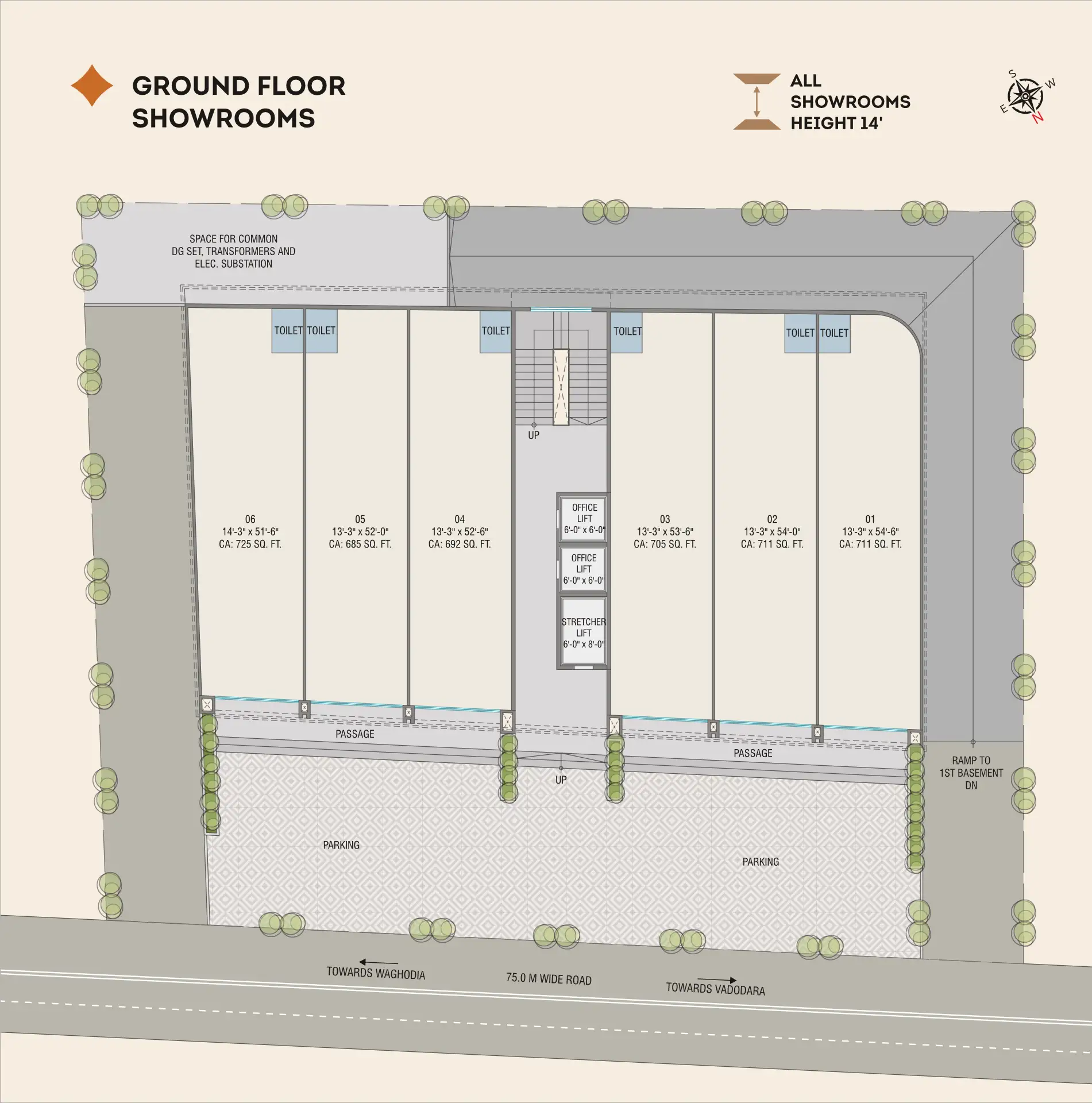 Ground Floor Showrooms