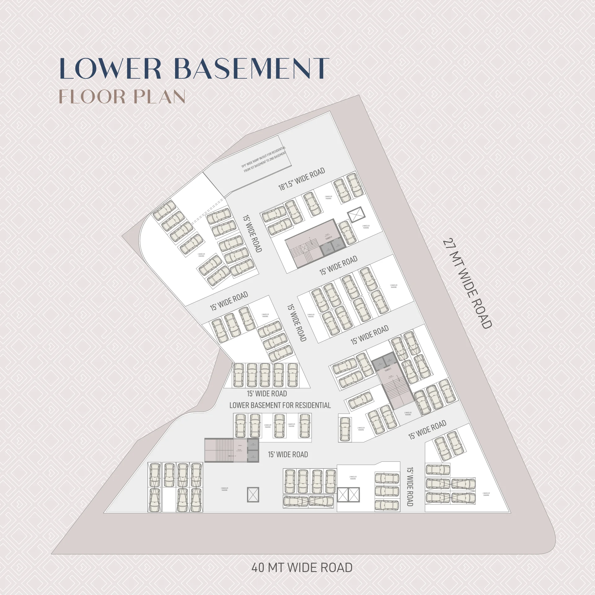 Lower Basement Floor Plan